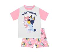 Bluey Pijama Niña | Pijama Niña Verano | Pijamas Niñas Corto | Rosa 7-8 años