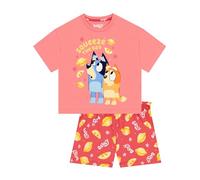 Bluey Pijama Niña, Pijama Niñas Bingo Verano, Pijamas Corto De Algodón, Rosa 2-3 años