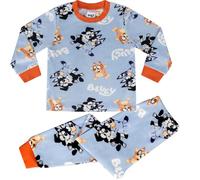 Bluey Polar Supersuave Pijama de Manga Larga, Bluey Blue, 9-12 Meses: 80cm, Azul
