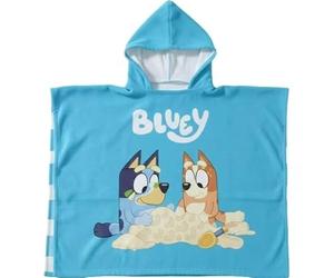 BlueY - Poncho con capucha, toalla de playa y piscina, albornoz de microfibra de 55 x 90 cm, secado rápido, ultrasuave