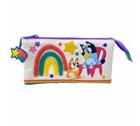Bluey - Portatodo triple - Colección Rainbow