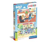 Clementoni - 2 puzzles 60 piezas - Bluey