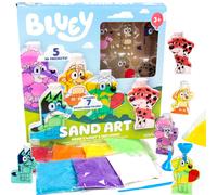 Bluey Sand Art Incluye 5 botellas de arte de arena y 7 arenas de colores Caracter sticas Bluey y Bingo Crea tu propio arte de arena Kit de arte d