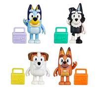 Bluey School Friends-Paquete de 4 compañeros de Escuela, Figuras de 2.5 a 3 Pulgadas, 3+ años (Moose Toys 17339)