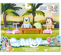 Bluey Scooter Fun Play Set Y Figuras De Acción Articuladas 6cm