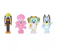 Bluey: Set de figuras de juego de amigos - 4 piezas