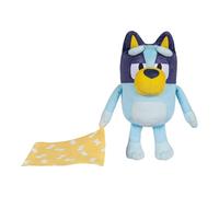 Bluey Sleepy Time - Peluche de 13 pulgadas con manta, presiona la barriga para escuchar 7 frases divertidas, canta junto a la canción temática, tan suave hecha con telas de lujo y costuras detalladas