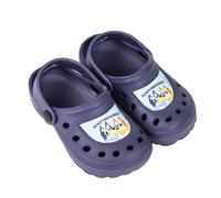 Bluey Zuecos para Niños, Sandalias de Verano Diseño Bingo, Talla EU 24/25 Azul Marino