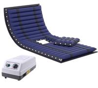 BLUEZY Colchón Antiescaras Ensanchado, Cómodo Colchón Presión Aire Alternante con Bomba, Almohadilla para Colchón Alivio Presión para Úlceras por Presión Y Dolor De Cama Cuidado Las Caderas A,Style 2