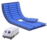 BLUEZY Colchón Antiescaras Ensanchado, Cómodo Colchón Presión Aire Alternante con Bomba, Almohadilla para Colchón Alivio Presión para Úlceras por Presión Y Dolor De Cama Cuidado Las Caderas B,Style 2