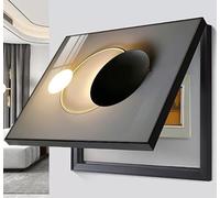 BLUEZY Cuadro Electrico Tapa Contadores Caja Medidor Electrico Decorativa Cubrir Panel Eléctrico Cubiertas para Paneles De Disyuntores Panel Decorativo De Pared For Caja Eléctrica A1,40 * 30cm