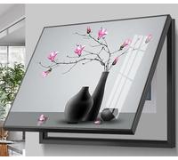 BLUEZY Cuadro Electrico Tapa Contadores Caja Medidor Electrico Decorativa Cubrir Panel Eléctrico Cubiertas para Paneles De Disyuntores Panel Decorativo De Pared For Caja Eléctrica A7,50 * 40cm