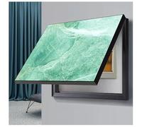 BLUEZY Cubierta Panel Eléctrico Montada Pared Diseño Minimalista Tapa Caja Medidor Electrico Decorativa Cubrir Panel Eléctrico Caja Fusibles Armario Cubre Cuadro Electrico Oficina Hotel B,40x60cm