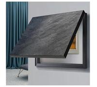 BLUEZY Cubierta Panel Eléctrico Montada Pared Diseño Minimalista Tapa Caja Medidor Electrico Decorativa Cubrir Panel Eléctrico Caja Fusibles Armario Cubre Cuadro Electrico Oficina Hotel A,50x60cm