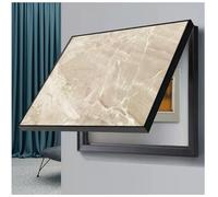 BLUEZY Cubierta Panel Eléctrico Montada Pared Diseño Minimalista Tapa Caja Medidor Electrico Decorativa Cubrir Panel Eléctrico Caja Fusibles Armario Cubre Cuadro Electrico Oficina Hotel E,60x80cm