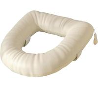 BLUEZY Elevador De Asiento De Inodoro El Cojín Elevado del Asiento del Inodoro Agrega 3 Pulgadas para Discapacitadas, Cojines Antiescaras para Silla De Inodoro Silla De Ducha D