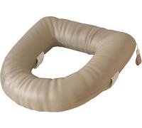 BLUEZY Elevador De Asiento De Inodoro El Cojín Elevado del Asiento del Inodoro Agrega 3 Pulgadas para Discapacitadas, Cojines Antiescaras para Silla De Inodoro Silla De Ducha F