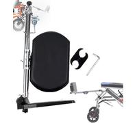 BLUEZY Reposapiernas Elevadores para Silla De Ruedas Universal Ayuda para Levantar Sillas para Ancianos con Reposapiés Acolchados Ajustable 90°-180°, para Ancianos Left