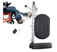 BLUEZY Reposapiés Elevadores Universales para Sillas De Ruedas Reposapiés Compuestos con Soportes Acolchados para Pantorrillas para Sillas De Ruedas Se Adapta A La Mayoría Left