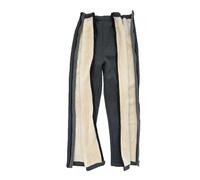 BLUEZY Ropa para El Cuidado Paciente, Ropa para Pacientes, postrados en Cama, Pantalones Fácil de Poner y Quitar, para Ancianos paralíticos y discapacitados sometidos a cirugía A,L