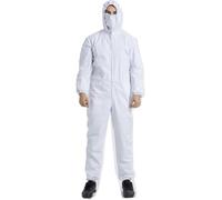 BLUEZY Traje De Protección contra La Radiación Los Hombres Fibra De Plata Protección RF, WiFi Fuera De La Sala De Monitoreo De La Protección De Radiación Electromagnética B,XL