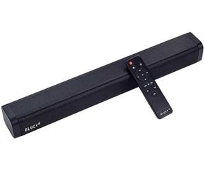 BLUGY Barra de Sonido 12V con conectividad BT 5.0 para Smart TV, Ideal para autocaravanas, Camper, embarcaciones, náutica, Control Remoto, Mando a Distancia, Dimensiones 480x60x60mm