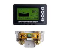 Blugy Monitor Baterias con Shunt 500A Alarmas compatible Litio AGM GEL