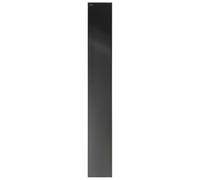 Blugy Panel solar monocristalino "slim", negro, rígido, 120Wp, 1555 x 350 x 35mm, vehículos terrestres, autocaravanas, pequeñas embarcaciones,