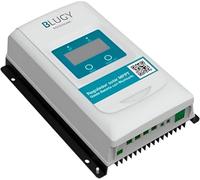 Blugy Regulador Solar MPPT 30A doble salida para baterías, control vía Bluetooth opcional, alta eficiencia y protección completa del sistema, alertas LED, temperatura