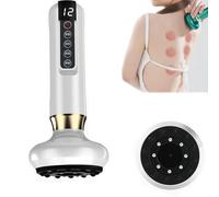 Bluile Cellulite Massager, Handheld Cellulite Massager, 2024 Best Anti Cellulite Massager, Hand Held Body Sculpting Machine for Belly, Bluile Cellulite Remover 12 Gears (White)