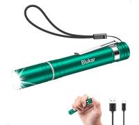 Blukar Mini Linterna LED Recargable, Super Brillante Linternas Bolígrafo