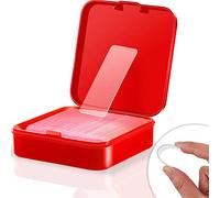 Blulu Cintas Adhesivas de Doble Cara Multifuncionales Reutilizables con Caja Rectangular Tiras Extraíbles Cinta Adhesiva Transparente de Montaje Interior para Pared Copla (60 Piezas)