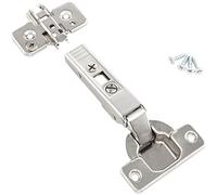 Blum 105031770 - Clip top bisagra aplicación overlay 107 grados sin muebles primavera, 2 piezas,