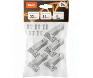 blum 5x placa adaptadora BLUMOTION base bisagra amortiguador soft-close | Base en cruz con amortiguación BLUMOTION | Soft-close para bisagras Blum | Para bisagra de cazoleta con brazo recto