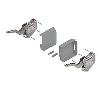 Blum 7793681 Aventos HK S - Soporte de bisagra plegable para almacenamiento de energía, 220-500, acero/plástico gris claro, Leistungsfaktor