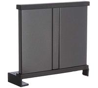 Blum 7952584 ORGA-LINE - Divisor longitudinal (acero, negro, plata, soya)