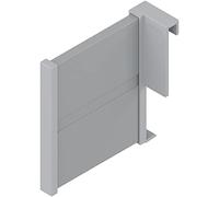 Blum 7952586 ORGA-LINE RAL 9006 - Distribuidor longitudinal (acero fino), color gris