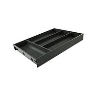 Blum Ambia Line - Bandeja para cubiertos (450 mm, 300 mm, acero), color gris