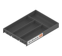 Blum Ambia Line - Bandeja para cubiertos (450 mm, 300 mm, acero), color gris