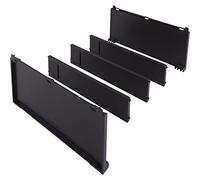 BLUM AMBIA-LINE - Juego de botellas (200 mm, plástico), color negro mate