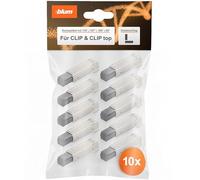 Blum BLUMOTION 973A (973A0500.01) - para acoplar o reequipamiento para bisagras de clip superior y clip con brazo de bisagra recto - 10 unidades