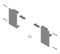 BLUM MERIVOBOX - Soporte frontal para cajón interior, altura M, color gris indio mate