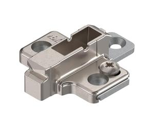 Blum - Placa de montaje o base nivelante de bisagra de mueble (croix-embase de bisagra de mueble en cruz, B175H9160