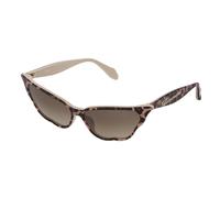 Blumarine Donna SBM748 LEOX Occhiali da sole Plastica Marrone Geometrica Normale