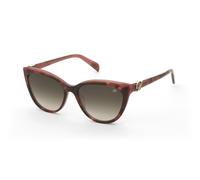 Blumarine Mujer SBM900 07LA Gafas de sol Acetato la Habana Marrón Mariposa Normal Matizado