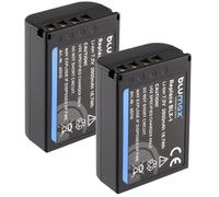 Blumax - 2 baterías compatibles con Olympus BLX-1 | 2600 mAh -| BLX1 para Olympus OM-1 / OM-1 Mark II/OM-3 & OM System OM-1