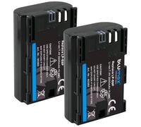 Blumax - Batería compatible con Canon LP-E6P (2600 mAh, LP-ENH LP-E6N LP-E6 para Canon EOS R5 Mark II R5 II R6 II R7-5D Mark IV 7D 90D, compatible con 8 K)