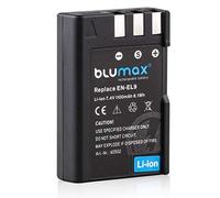 Blumax Batería compatible con Nikon EN-EL9e/EN-EL9a, 1100 mAh, compatibles con Nikon D3000 D5000 D40 D40x D60
