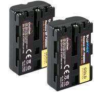 Blumax - Batería compatible con Sony NP-FM500H | 2600 mAh -| NP-FM500 NP-FM55H para Sony Alpha 77 99 - A77 A99 II - DSLR A850 A900 - VG-C77AM VG-C99AM