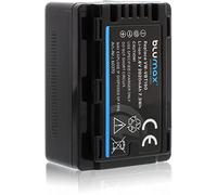 Blumax ersetzt VW-VBT190 Akku 2020mAh 3,6V 7,3Wh kompatibel mit Panasonic VW-VBT190 - (Nicht für VXF11 VX11 V808) für HC VXF999 VX878 VX989 V160 V180 V270 V380 V777 W570 W580 WX97
